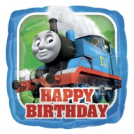Thomas the Tank Engine Happy Birthday Square Balloon